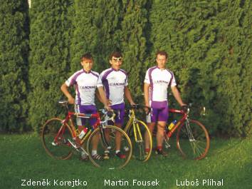 Zdenk Korejtko, Martin Fousek a Lubo Plhal